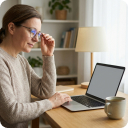 Jak chronić wzrok przed ekranem komputera?